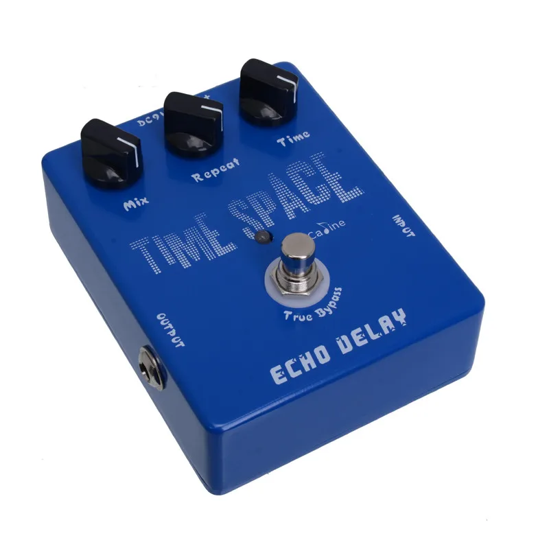 Caline CP 17 Echo Delay Guitar Digital задержка педаль эффектов 600ms Max True Bypass с бесплатным