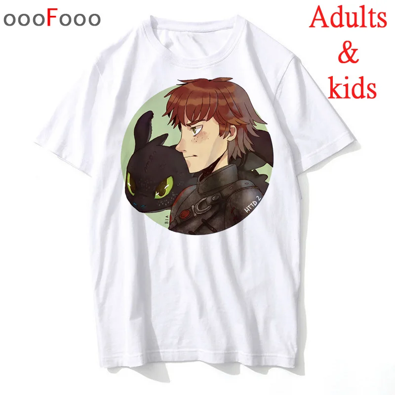 

Toothless T-shirt streetwear How To Train Dragon Men Tops Cartoon Tees shirts Summer Clothes T Shirt Tshirt male/women/kids