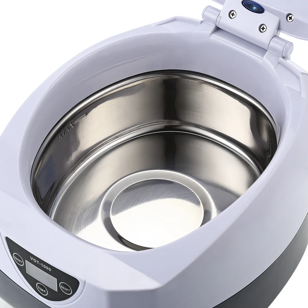 Günstig 0,75L Digitaler Ultraschall Maniküre Nagel Werkzeuge Sterilisator Sterilisieren Edelstahl Nail art Ausrüstung Desinfektion Maschine