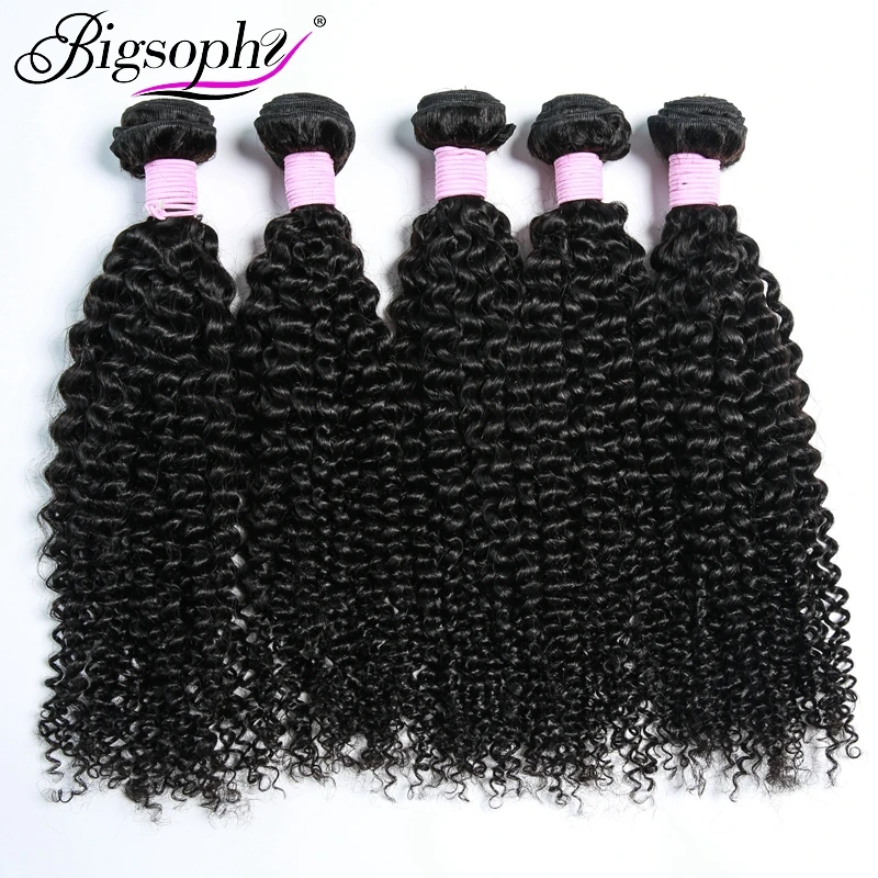 Bigsophy Peruvian Hair Kinky Curly Wave Hair Human Hair Bundles 1pc Curly 8-28inch Natural Color 100% Remy Hair Free Shipping Bigsophy Peruvian Hair Kinky Curly Wave Hair Human Hair Bundles 1pc Curly 8-28inch Natural Color 100% Remy Hair Free Shipping