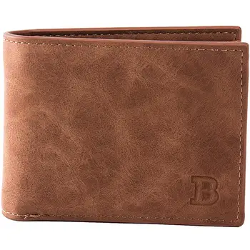 

iMucci Fashion Men Wallets Mens Wallet with Coin Bag Zipper Small Money Purses New Design Dollar Slim Purse Money Clip Wallet