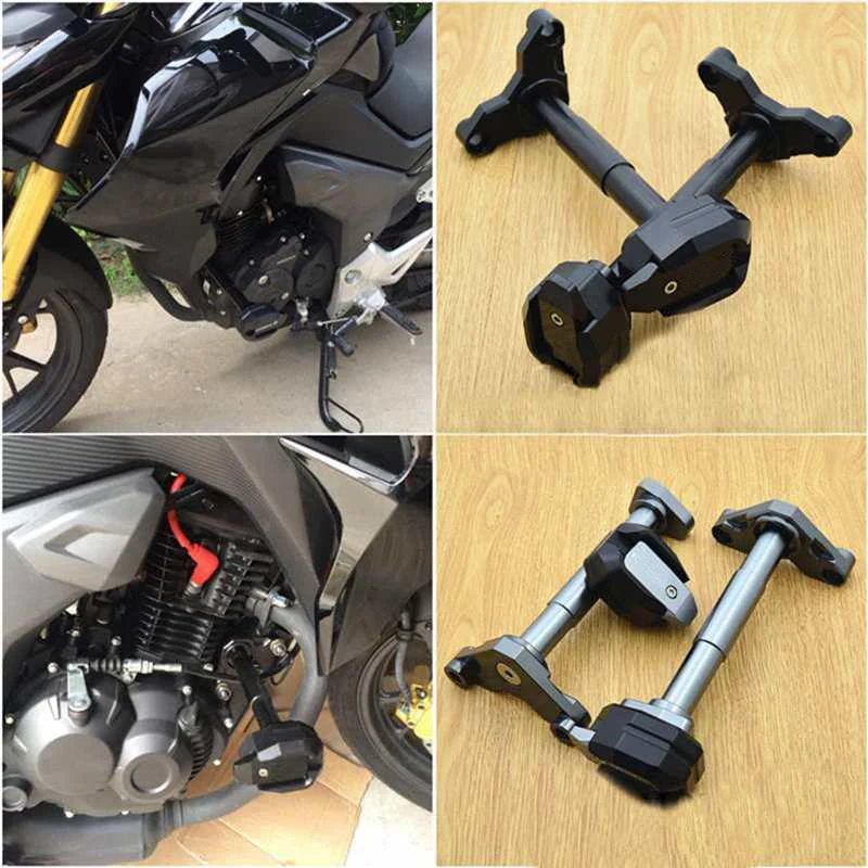 

CNC Motorcycle Falling Protection Frame Sliders Crash Protector For HONDA CB190R CBF190R CBF190X