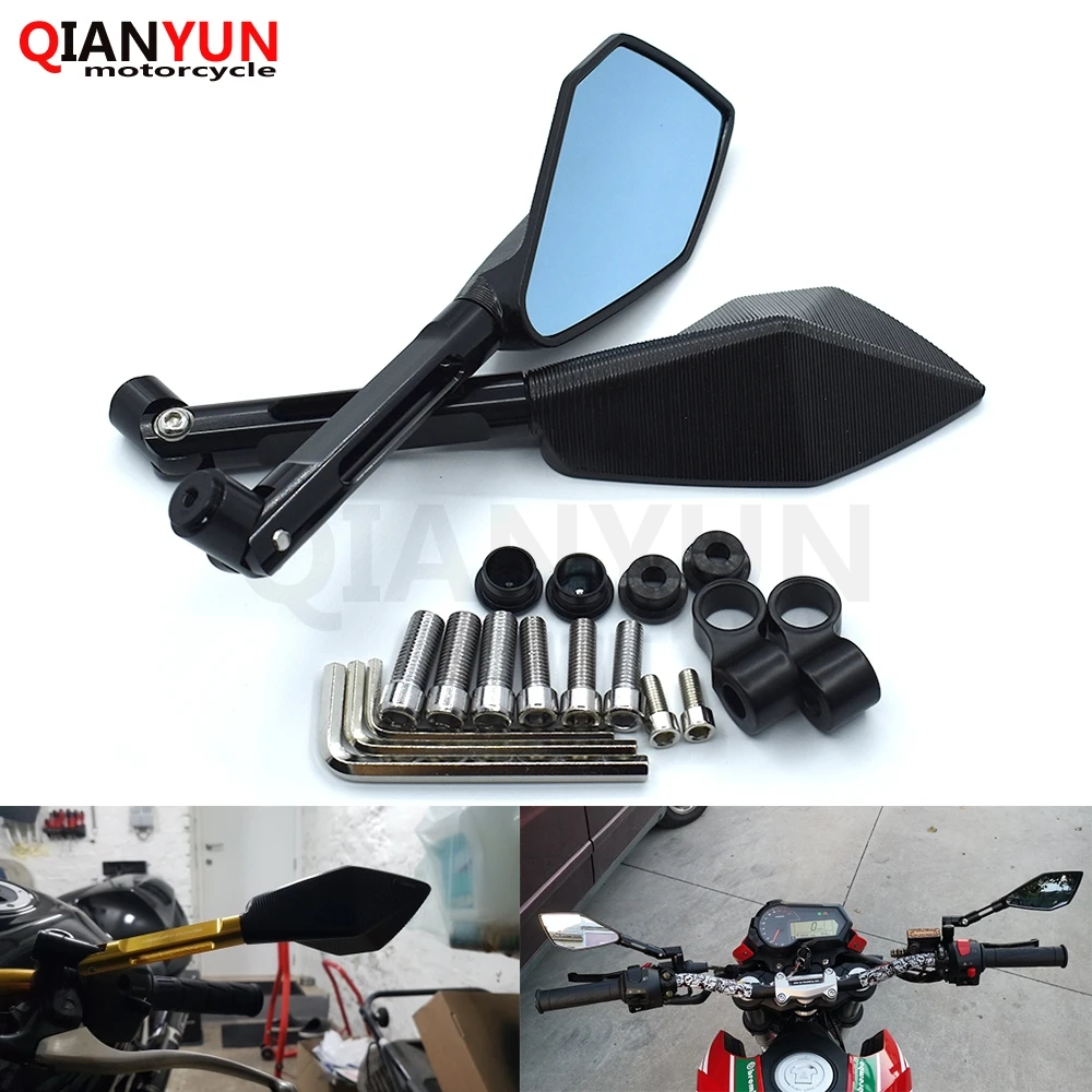 

Universal CNC motorcycle mirror motorcycle side mirror 8mm 10mm for BMW K1600 K1300 K1200R K1200S R1200R R1200S R1200ST R1200GS