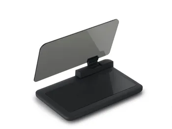 

H6 Car GPS Navigator Smartphone HUD Head Up Display Holder with Transparent Reflection Film Black Non-slip Mat