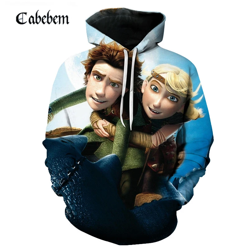 

Dragon master marvel 3D dragon print pullover hoodie fashion casual men's and women's sportswear long sleeve hoodies fall 2019