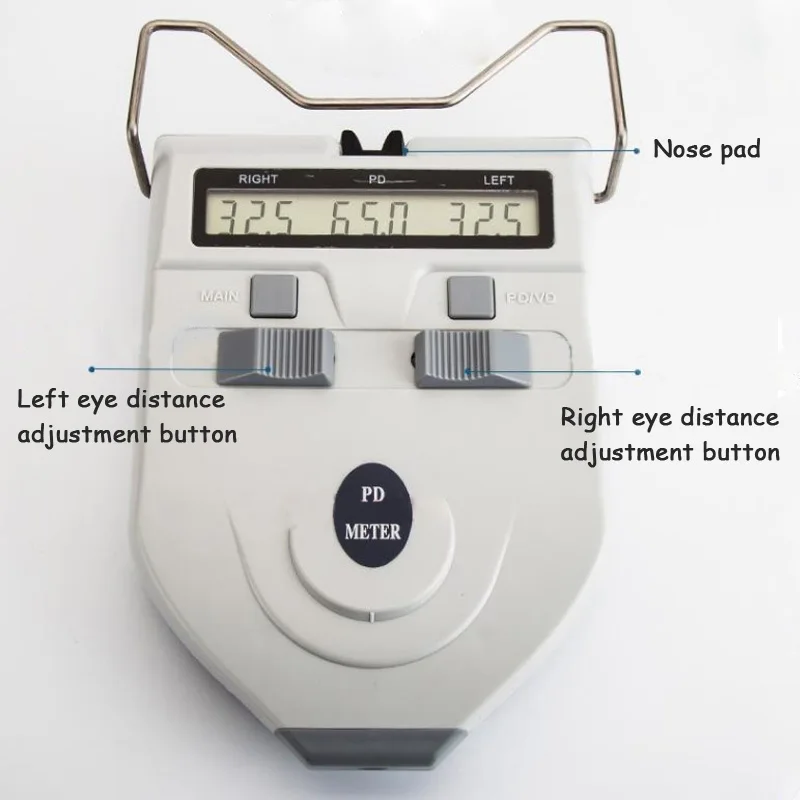 Digital Pupil Meter Glasses Optometry Equipment Accurate Measurement