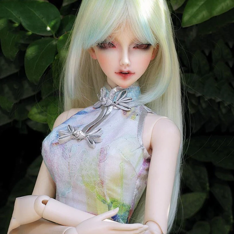 Cateleya BJD doll dress 1/3 1/4 ancient dress cheongsam summer light year Doll Accessories