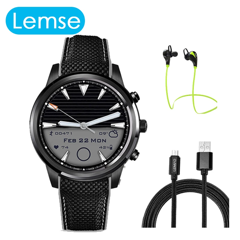 LEM5 font b Smart b font font b Watch b font Android 5 1 MTK6580 1GB