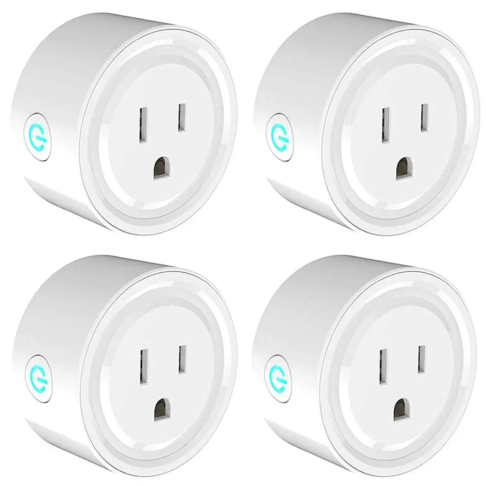 

Smart Sockets US Regulations Support Alexa Voice Control WiFi Smart Socket Compatible With Amazon Alexa, Google Home, IFTTT, Min