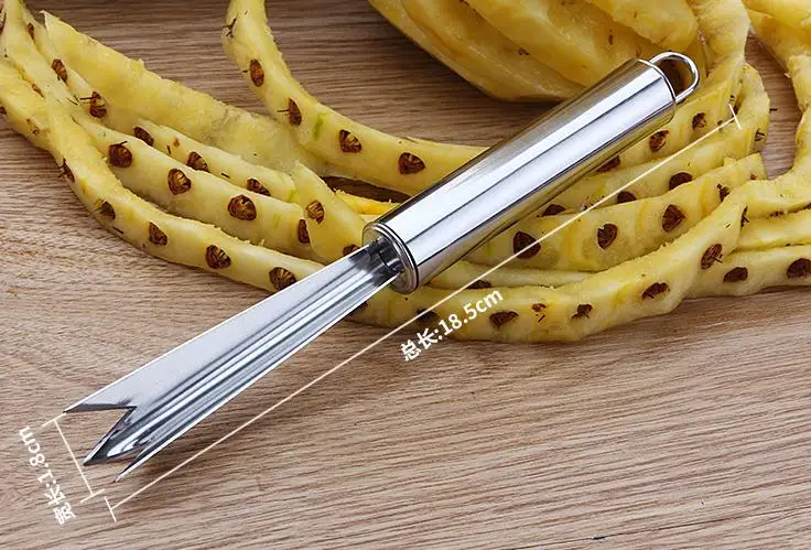 Нержавеющая сталь ананас Ножи резак нож для нарезки ананасов Машинка для удаления сердцевины из фруктов нож для нарезки ананасов глаз ананас семян Remover