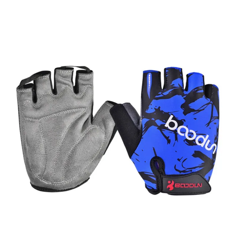 

Outdoor cycling gloves men and women bicycle half finger gloves skateboard fitness mountain bike children Gloves 8