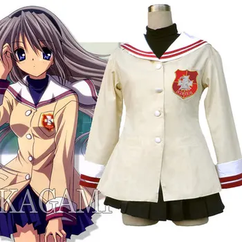 

Clannad Cosplay Women Costumer Dress Comeliness Guang Sakaka High School Outfit New Product