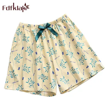 

Summer New Pyjama Trousers Women's Home Shorts Pijama Pants Loungewear Women Cotton Sleep Bottoms Sleepwear M-XXL Fdfklak