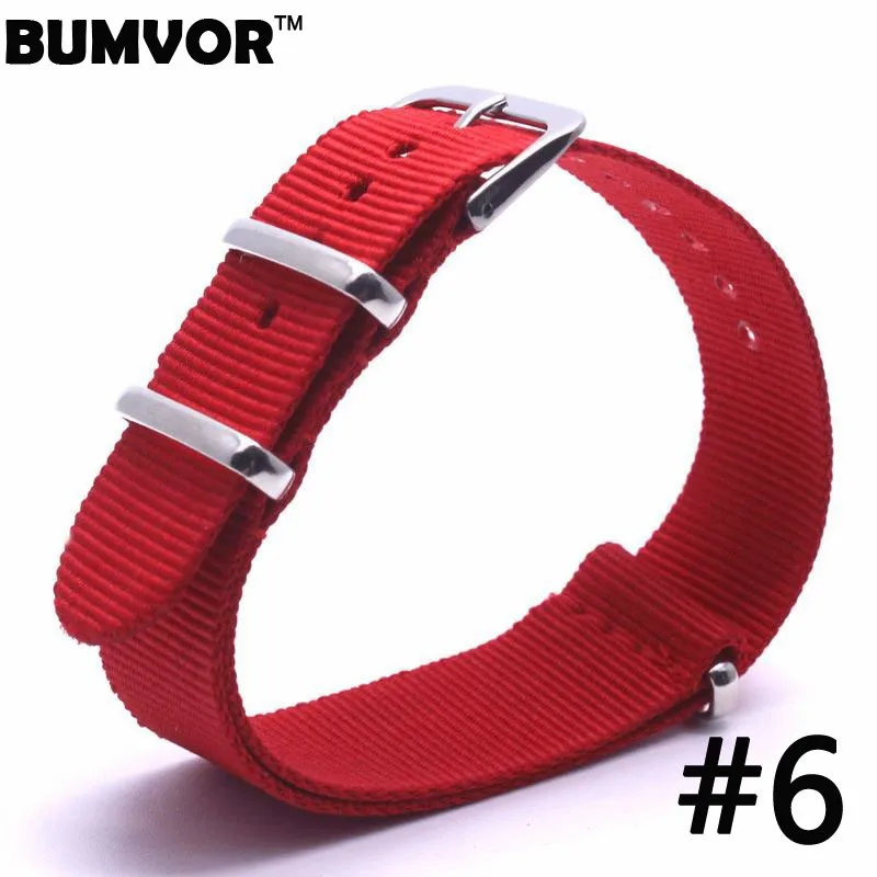 BUMVOR Code46-67,, 1 шт., 20 мм, ремешок для часов,, часы для мужчин, нейлоновый ремешок Nato, 20 мм, ремешок для часов, водонепроницаемый ремешок для часов