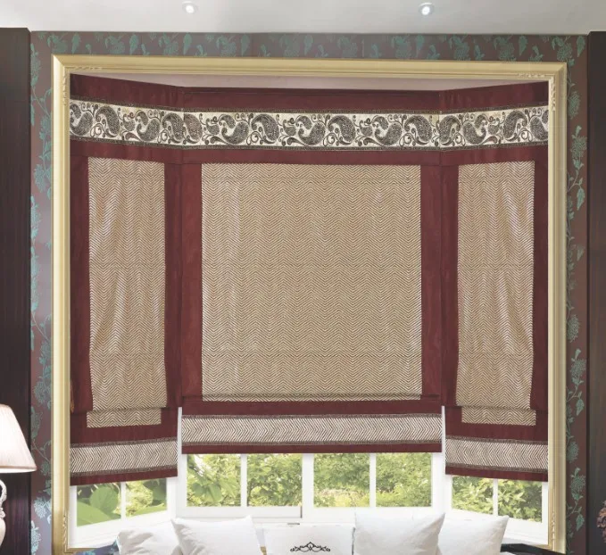extreme Curtains quality the blind Fashion luxury classical balcony quality lift curtain roman blinds customize Blinds the tulle