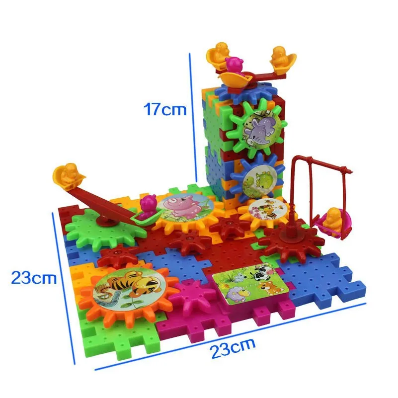 81pcs-Variety-DIY-Electric-Blocks-Bricks-Mechanical-Gears-Building-Blocks-Educational-Toy-Assembling-Classic-Toys-Christmas (4)