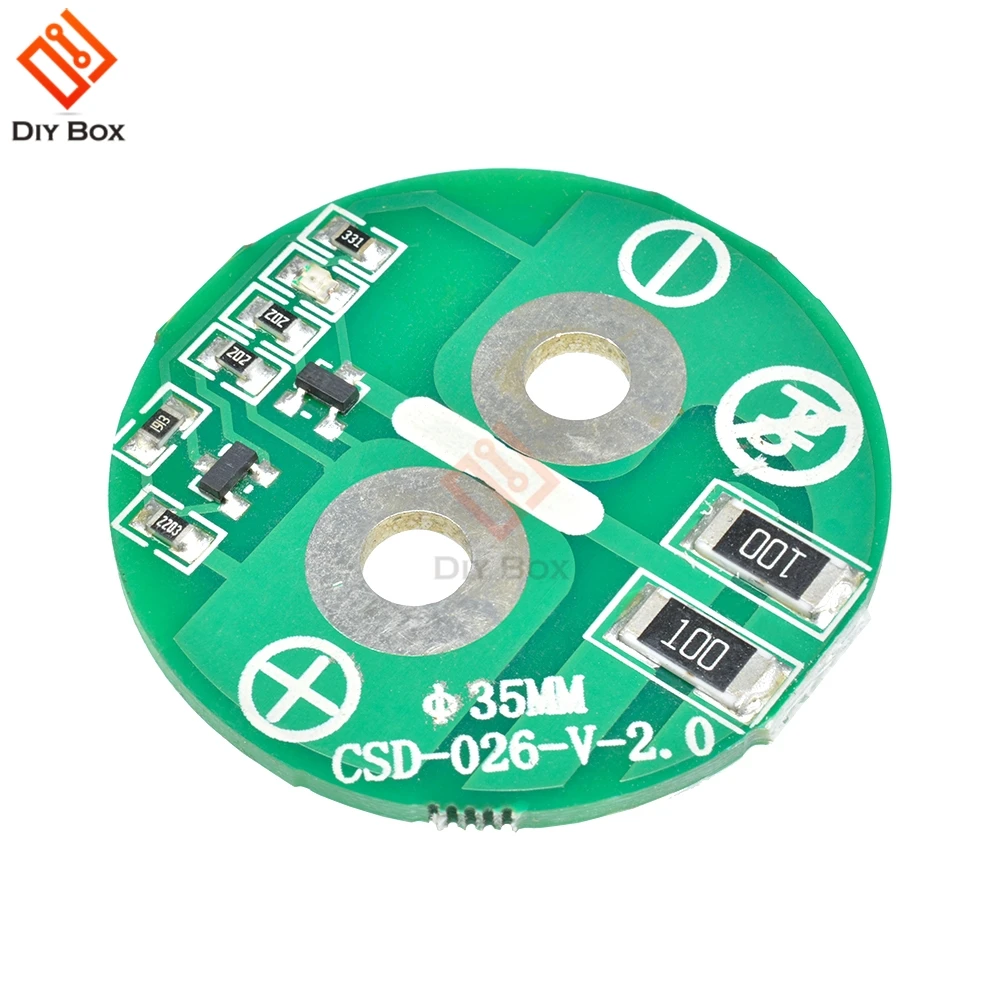 

2.7V 500F Super Farad Capacitor Dia. 3.5mm Balance Board Super Capacitor Protection Board