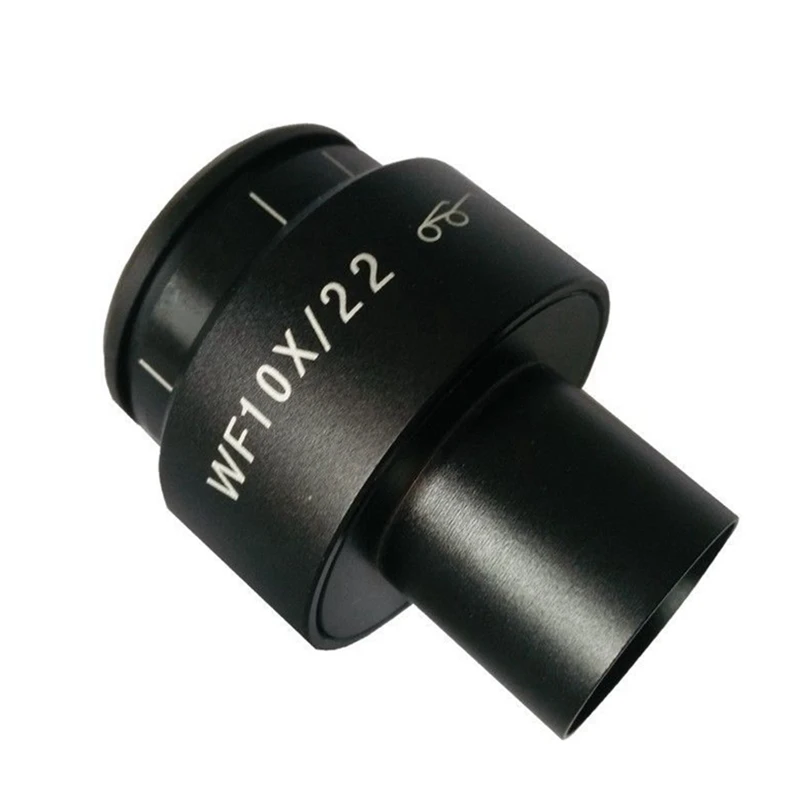 1PC High Eye-point WF10x/22 Wide Field Microscope Eyepiece Optical Lens with Mounting Size 23.2 mm Diopter Adjustment Plan Scope 1PC High Eye-point WF10x/22 Wide Field Microscope Eyepiece Optical Lens with Mounting Size 23.2 mm Diopter Adjustment Plan Scope