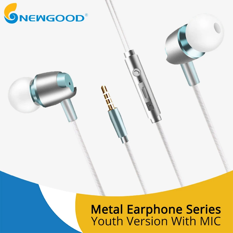 

Earphones Sport Running Headset With Microphone 3.5mm In-ear Wired Earphone For Phone Stereo Mic for iphone 7 for mp3 music