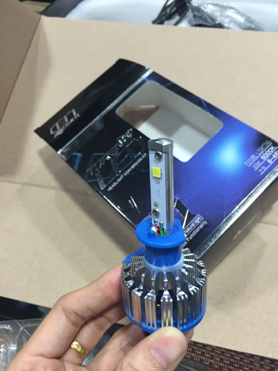 Горячая продажа MBIN T1 turbo H1 Led kit 30W 3000lm 6000k 12 24v автомобильная фара яркая белая