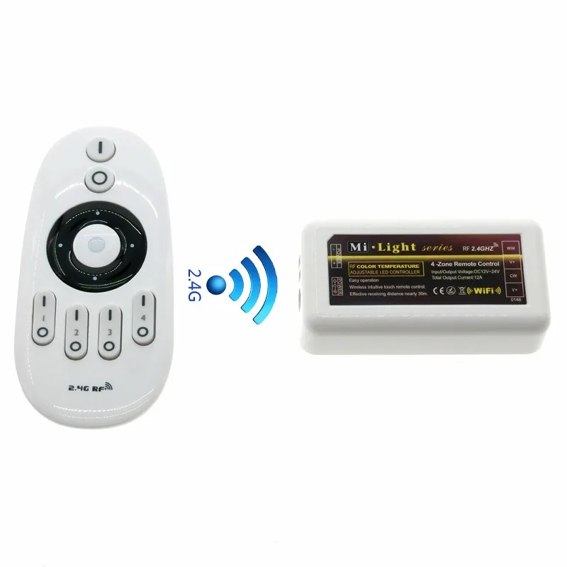 100 Original Mi.Light RF 2.4G Touch Remote + CCT Dimming Controller