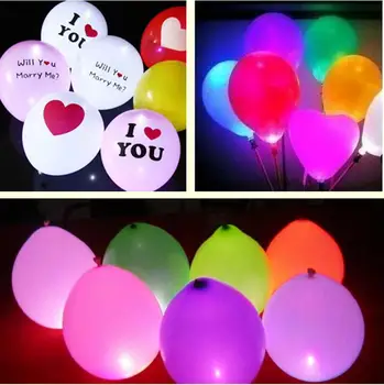 

DHL LOVE LED Balloon Home Wedding Party Decorative100 pcs Balloon