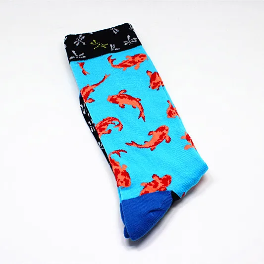 Модные мужские носки большого размера, смешные носки из чесаного хлопка с изображением животных, тигра, собаки, медведя, изысканная Новинка, мужские подарочные носки