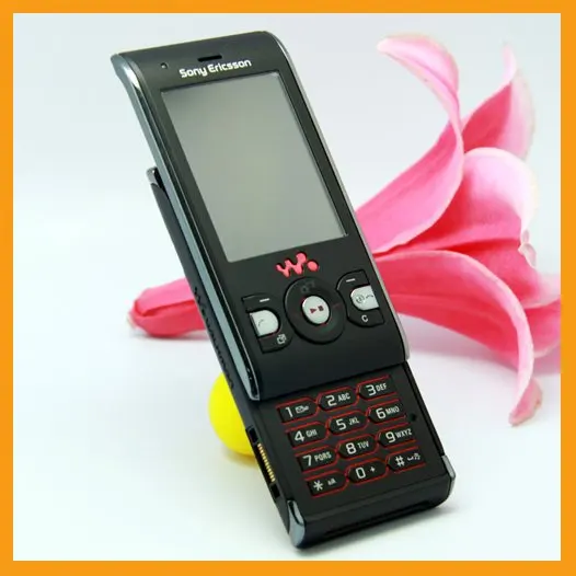 Восстановленный разблокированный мобильный телефон sony Ericsson W595 3.15MP W595