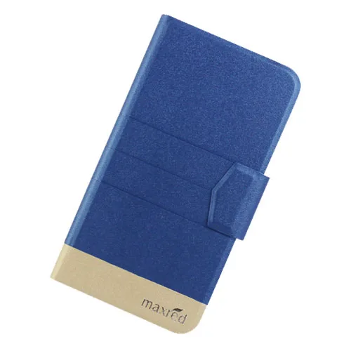 Лидер продаж! Prestigio Muze J3 чехол Новое поступление 5 цветов модный кожаный чехол с откидной крышкой и ультра-тонкий кожаный защитный чехол-сумка для телефона - Цвет: Синий