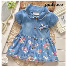 Платье для девочек; Лидер продаж; модное платье для маленьких девочек; милые джинсовые платья; детская повседневная одежда; летняя детская одежда с короткими рукавами и принтом; vestidos