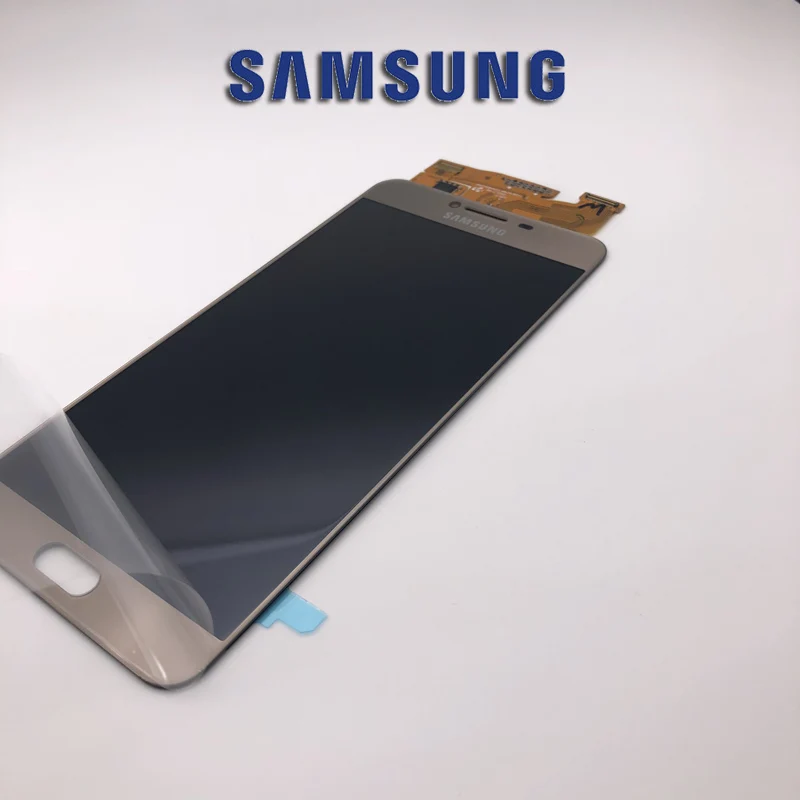 5 7 &quotОригинальный супер AMOLED ЖК дисплей в сборе для Samsung Galaxy C7 C7000 экран Сенсорная