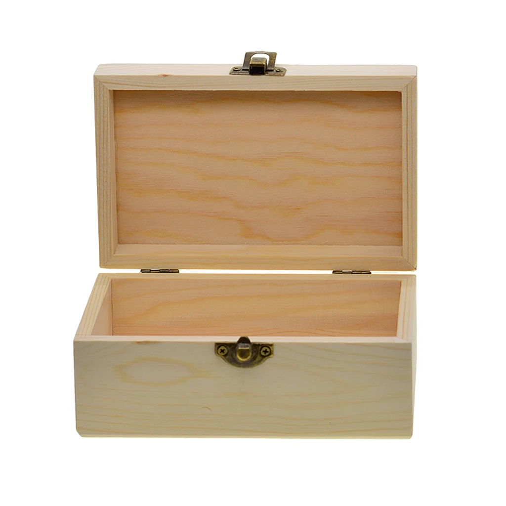 Caja de almacenamiento de madera Vintage, de dulces de joyería rectangular, regalos de boda, organizadores para hogar, oficina, caja de para niños|Cajas y recipientes de almacenamiento| - AliExpress