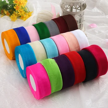 

suoja color U PICK (5 yards/lot) 1-1/2" 40mm 4cm organza ribbons wholesale gift wrapping decoration Christmas ribbons R369