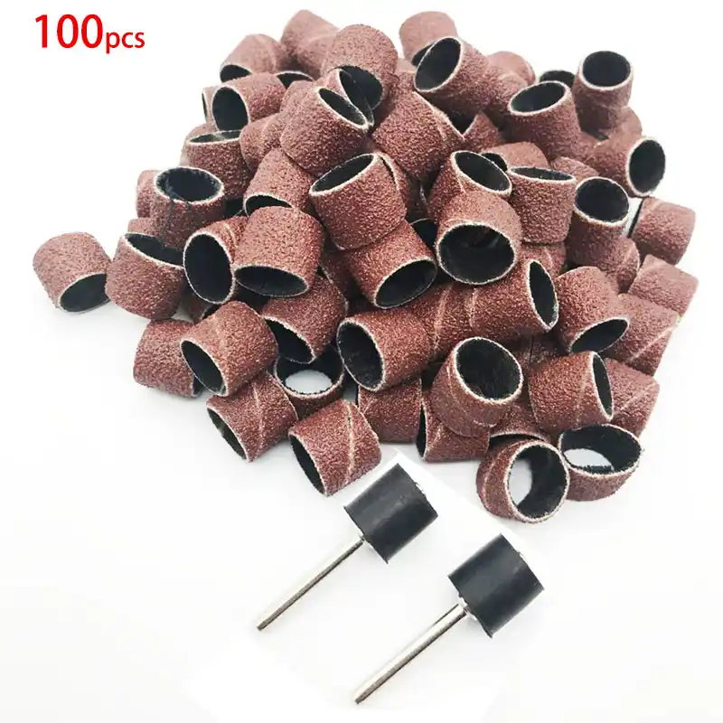 Accessories Drum mandrels 80-600 Grit 388PCS Sanding Bands Drum Sleeve