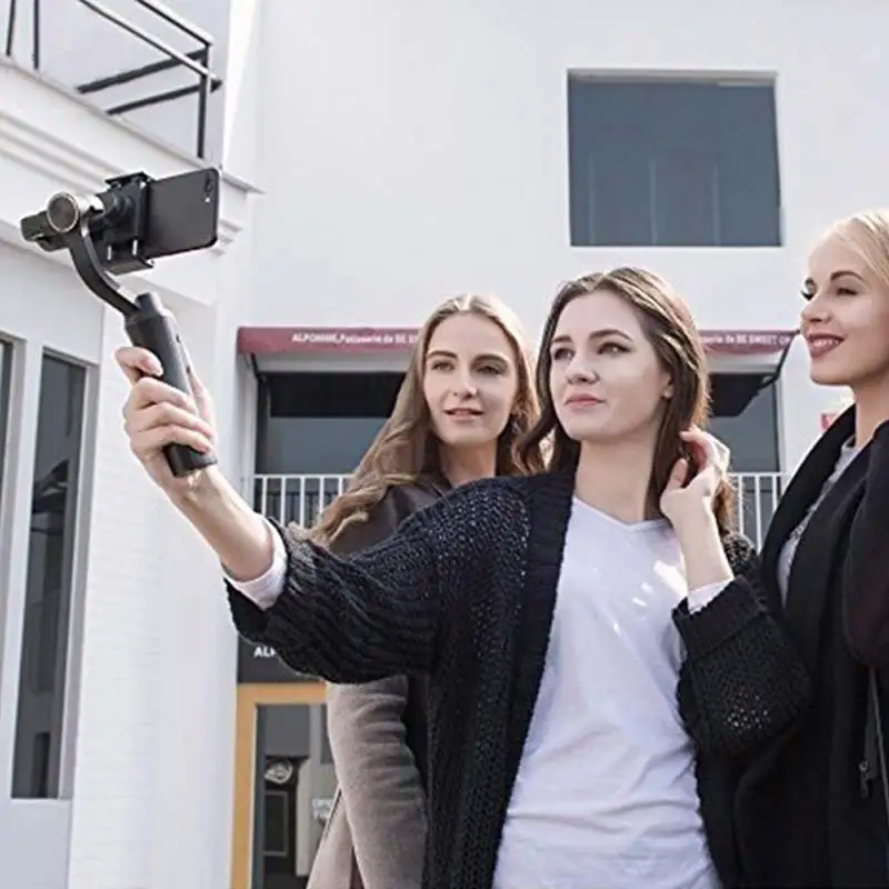  SooCoo Mobile 3 axis stabilizer Handle Gimbal for iphone Samsung Huawei Xiaomi soomth (Phone not in