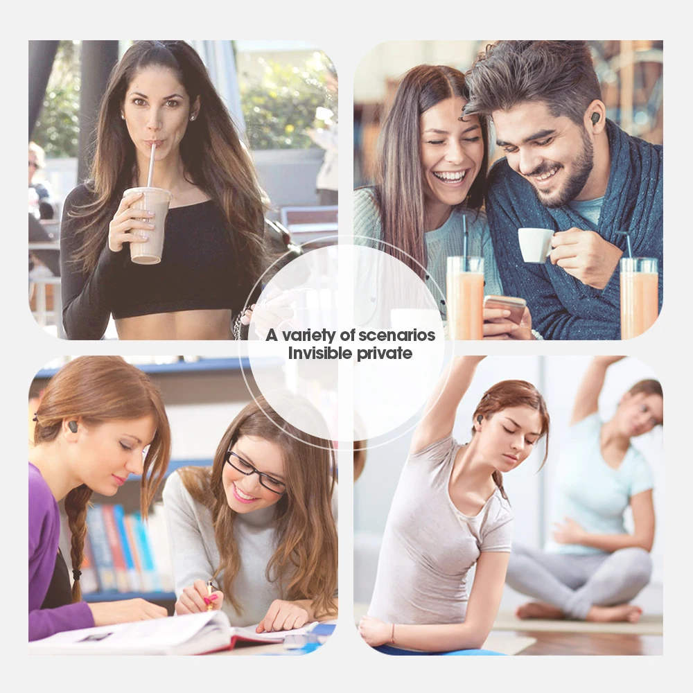 Dacom K6P Mono или K6H TWS True Earbuds Mini Auricular Ear Buds беспроводные Bluetooth наушники гарнитура для