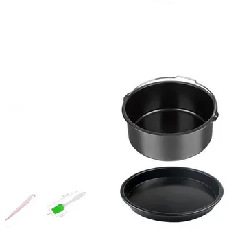 

2pcs Air fryer accessories diameter 20cm baking basket household fryer Suitable for phillips airfryer