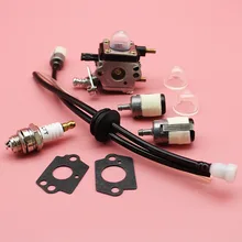 Carburetor Primer Bulb Spark Plug Fuel Filter Line Grommet Kit For Mantis Tillers Cultivator 7222 7225 7230 Zama C1U-K54A Part Carburetor Primer Bulb Spark Plug Fuel Filter Line Grommet Kit For Mantis Tillers Cultivator 7222 7225 7230 Zama C1U-K54A Part