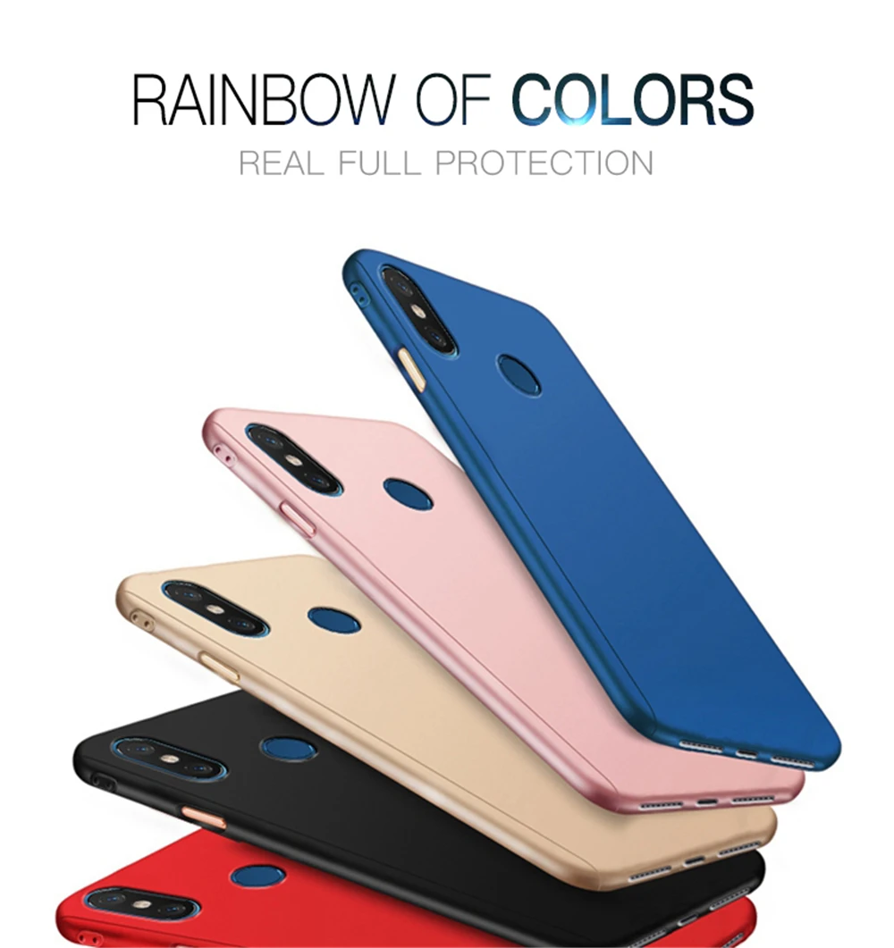 360 Полный Чехол Funda для Xiaomi Redmi Note 7 Pro 6 4X Red mi 7pro 5 Plus S2 4 X 6A 7A 5 Plus K20 GO защитное стекло бампера