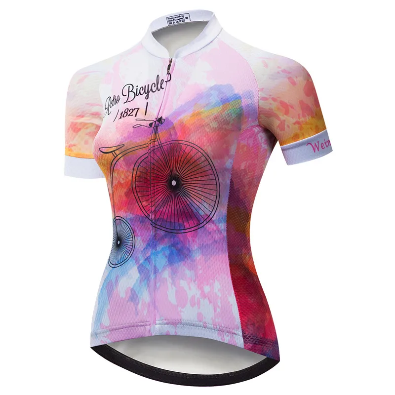 Model 3 Weimostar Женская велосипедная Джерси одежда для горного велосипеда Maillot Ciclismo профессиональная, командная, велосипедная одежда быстросохнущая рубашка для езды на велосипеде - Цвет: Model 3