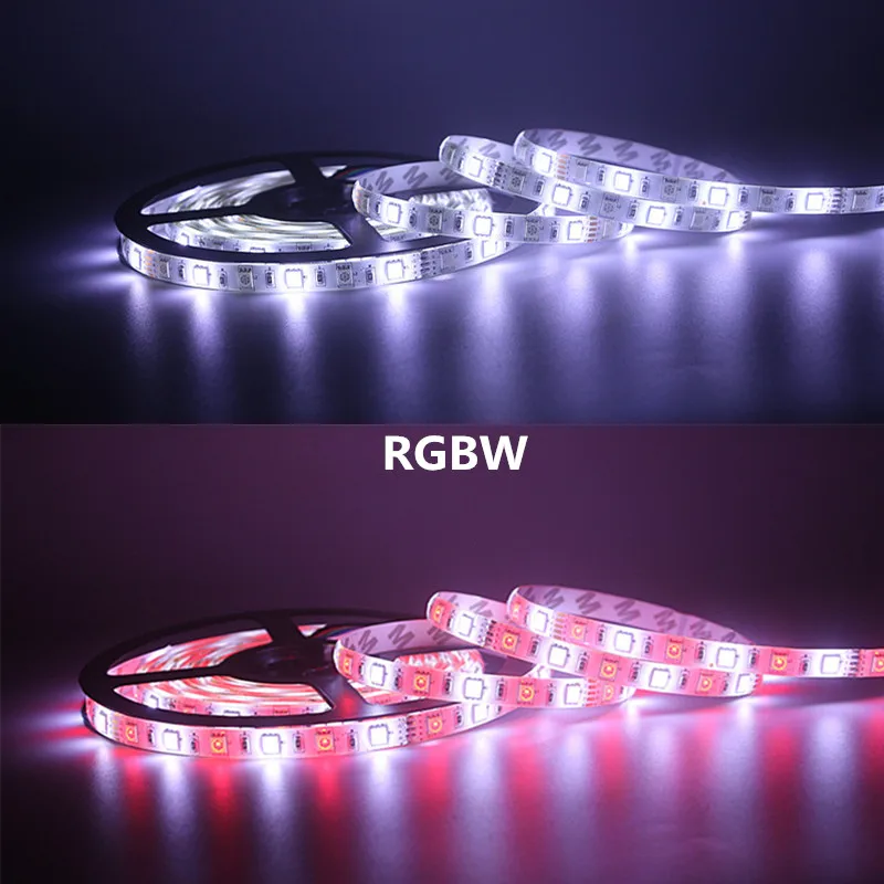 5 м 300 светодиодный s 5050 RGB RGBW RGBWW Светодиодные ленты свет ленты DC 12 В праздник украшение дома светильник светодиодный строка лента 60 Светодиодный s/M Водонепроницаемый