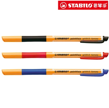 

6pcs/lot Stabilo premium quick drying 0.5mm gel pen high quality eco-friendly office&school pen smooth writing grip easily
