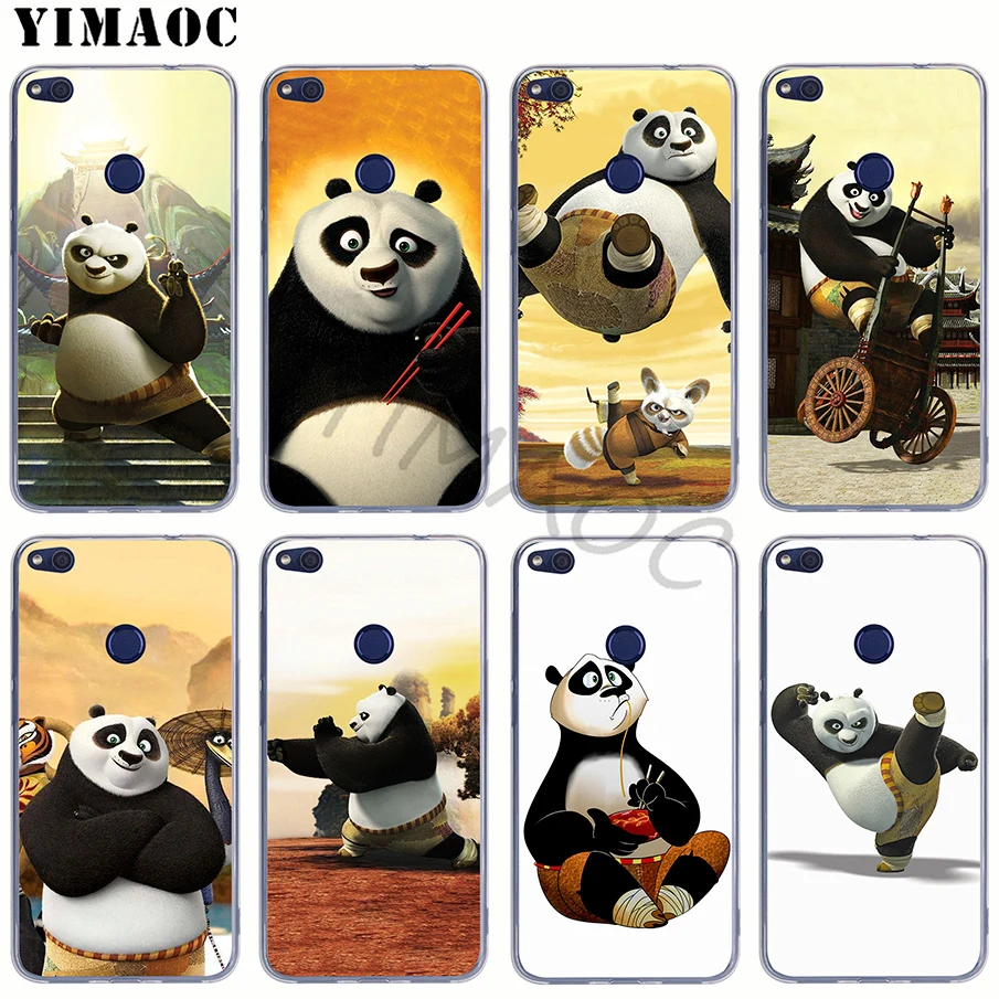 YIMAOC милый ребенок Кунг фу панда Мягкий силиконовый чехол для huawei Honor Note 7A Pro 6A 7X 7C 8X8 8C 9 10 Lite