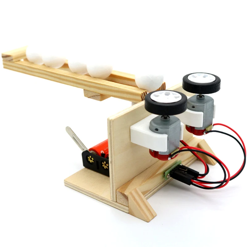 DIY ball пусковая установка детский набор для научных экспериментов сборка