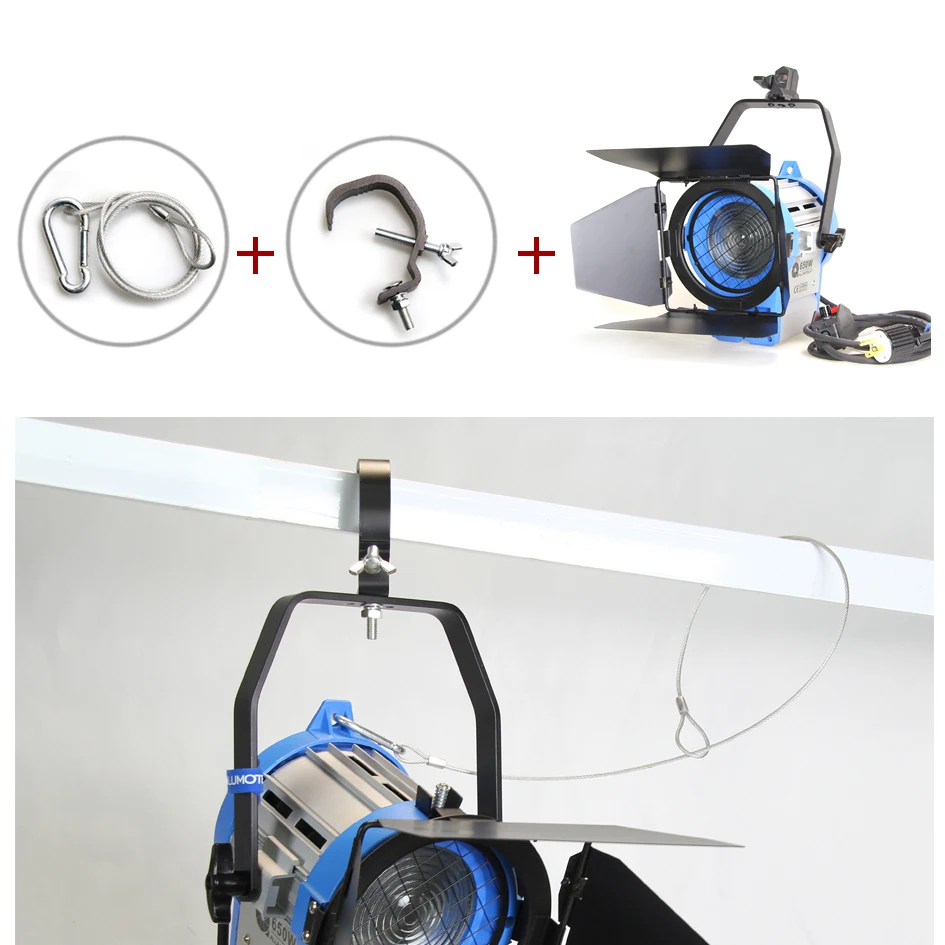  ALUMOTECH Pro As ARRI Dimming 650W Tungsten Spot Light+Dimmer Built-in+Globe Lighting For Camera Vi