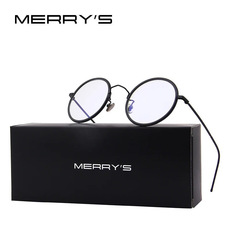 

MERRY'S Fashion Women Round Optical Frames Eyeglasses Men Classic Glasses S'8109