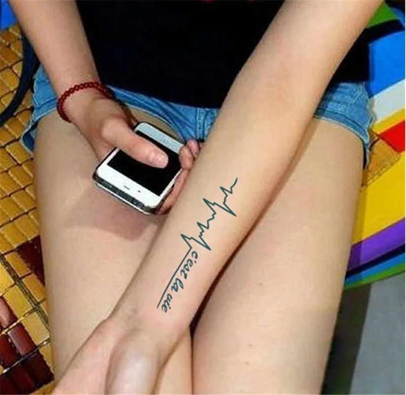 

Waterproof Temporary Tatoo Sticker Fake Tattoo Flash Tatto Glitter Tattoos Woman Men Kids Face Stickers Henna Tato Flower WM146