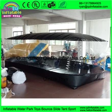5×2.2x2m transparent folding inflatable car cover tent for indoor toys tents for home shows used
