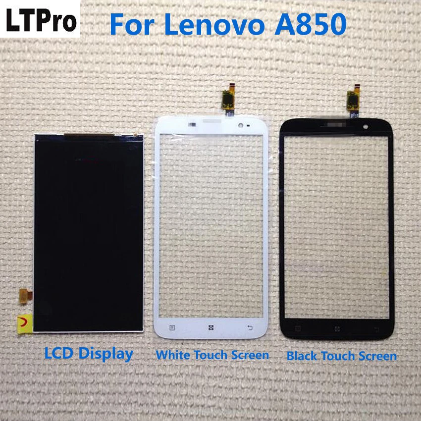 LTPro 100% протестированный рабочий черный/белый датчик A850 ЖК дисплей сенсорный