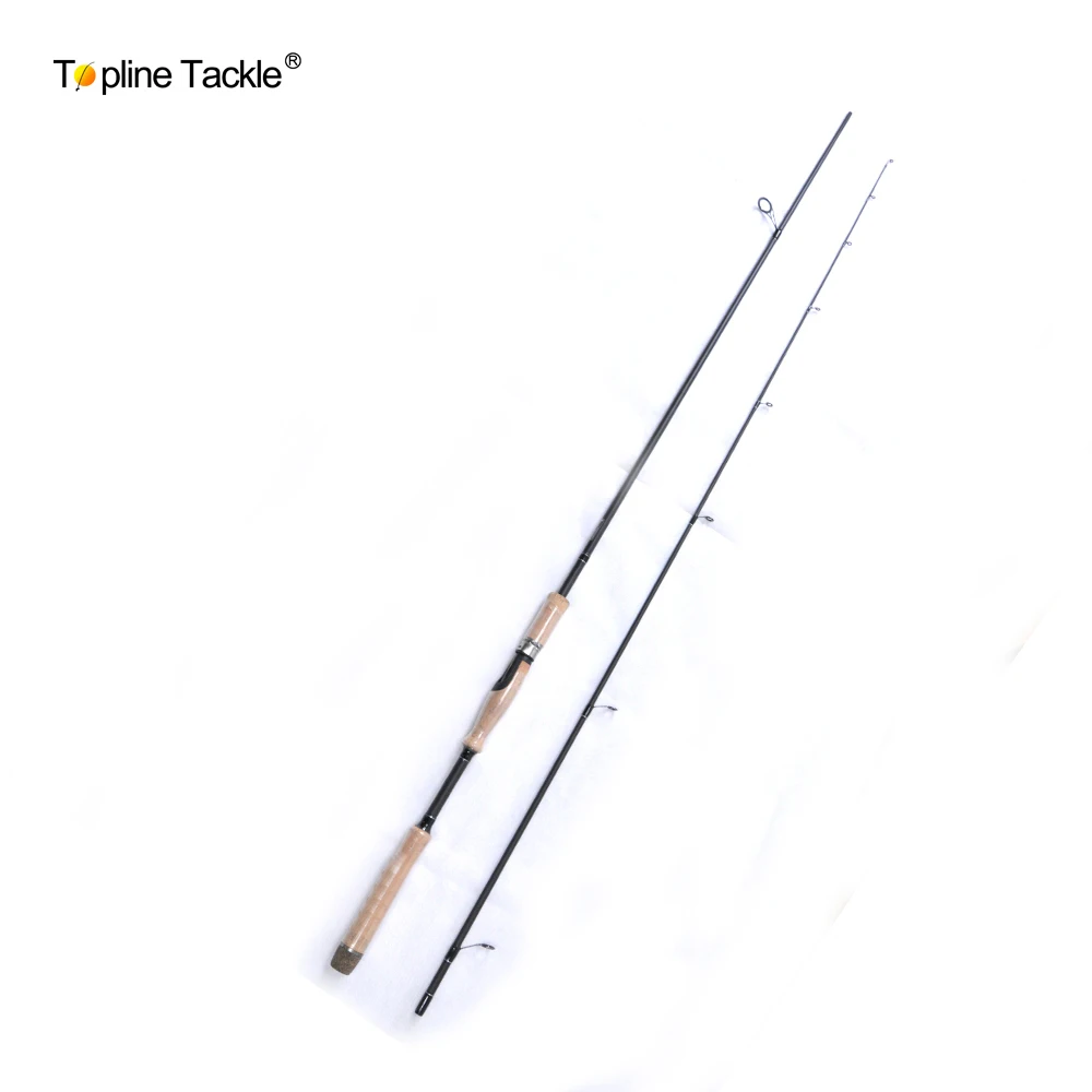

Topline Tackle 2 Segments fishing rod M Power line wt.6-15lb lure wt.1/8-3/4oz Carbon Spinning Casting Lure Fishing Rod